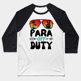 Para off Duty Baseball T-Shirt